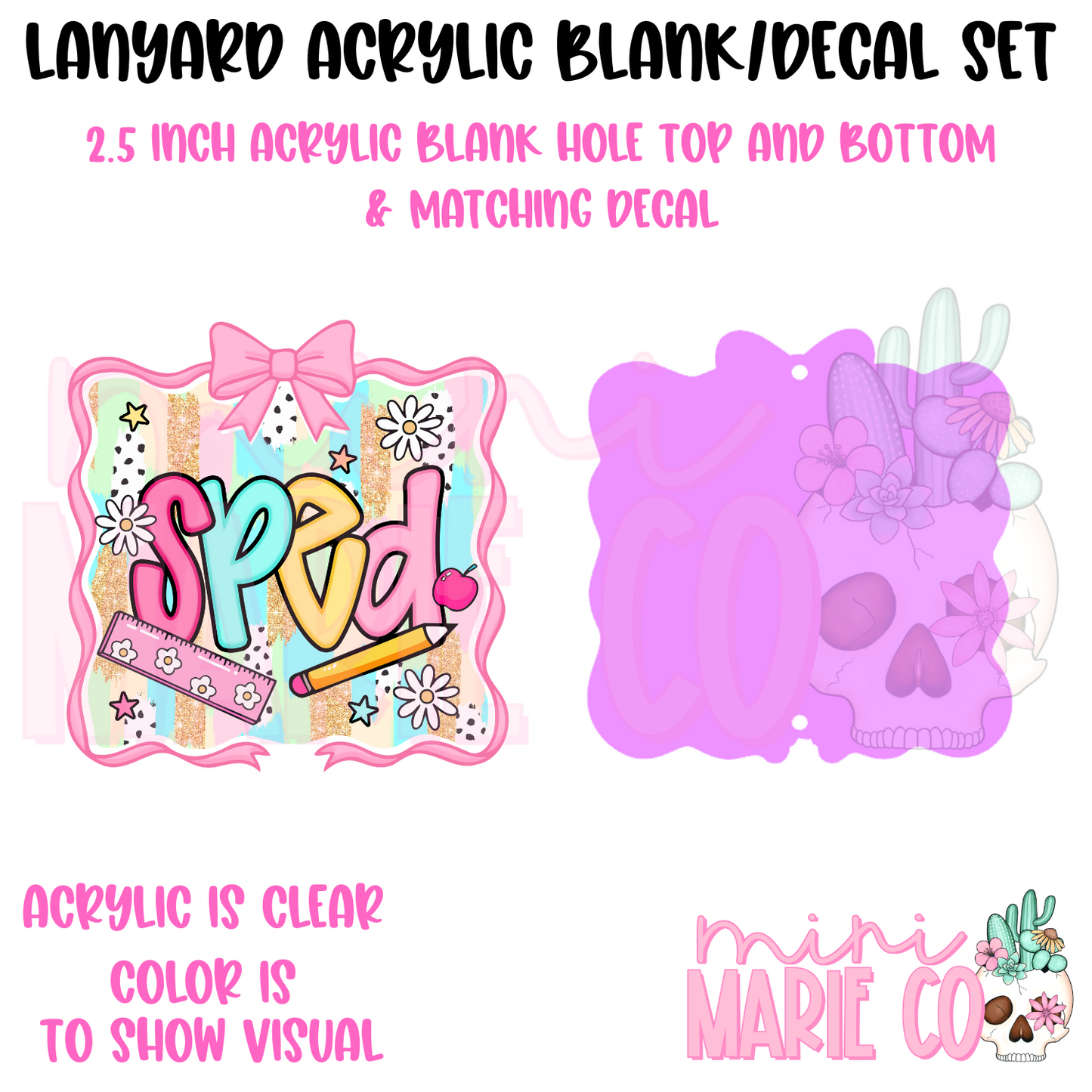 SPED Lanyard Set
