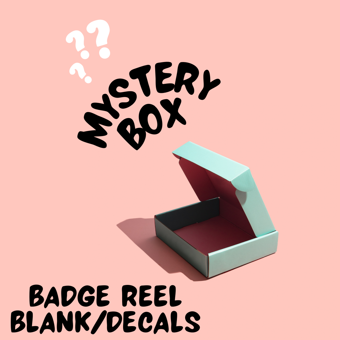 Mystery Box For Badge Reel Blanks/Decals