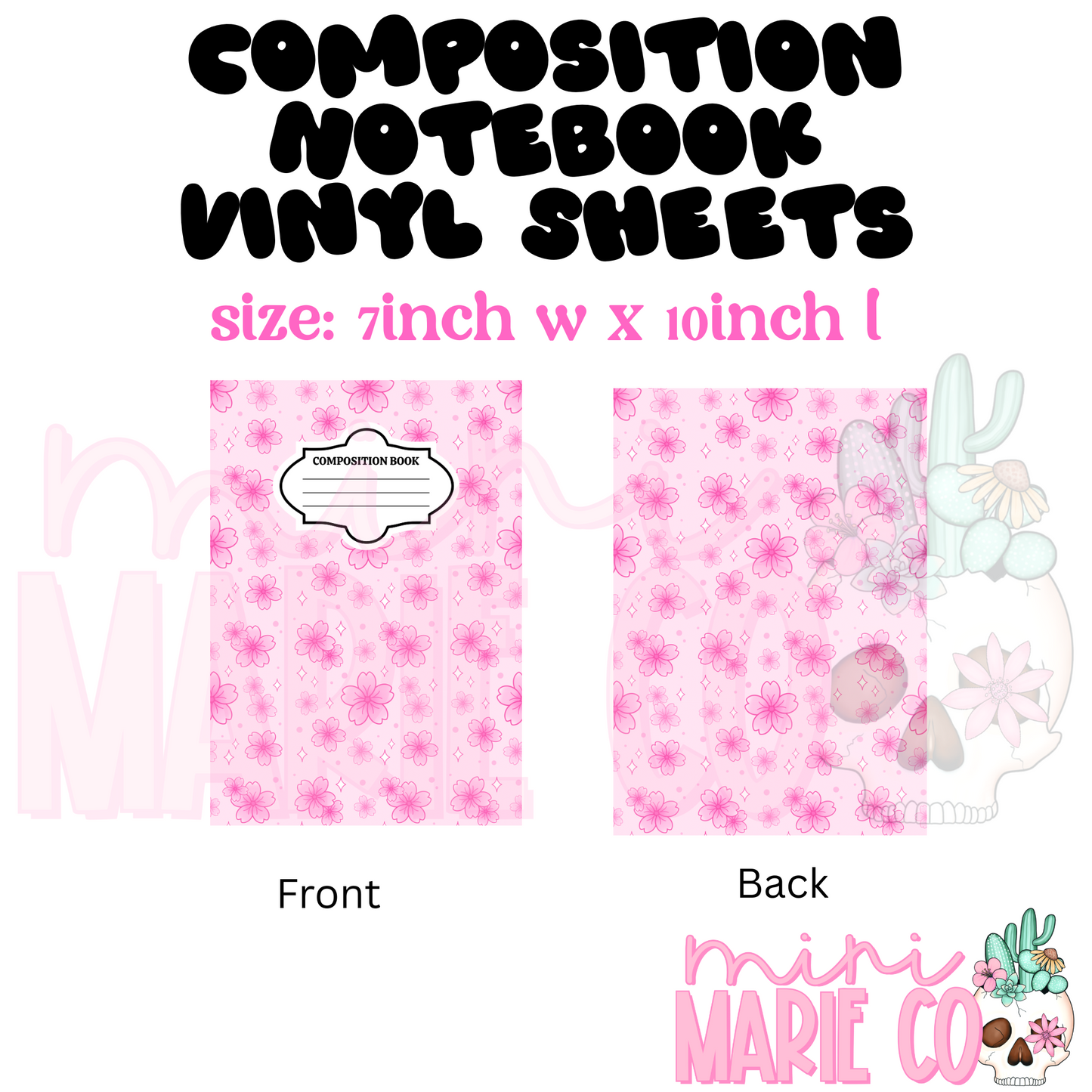 Cherry Blossom Composition Decal