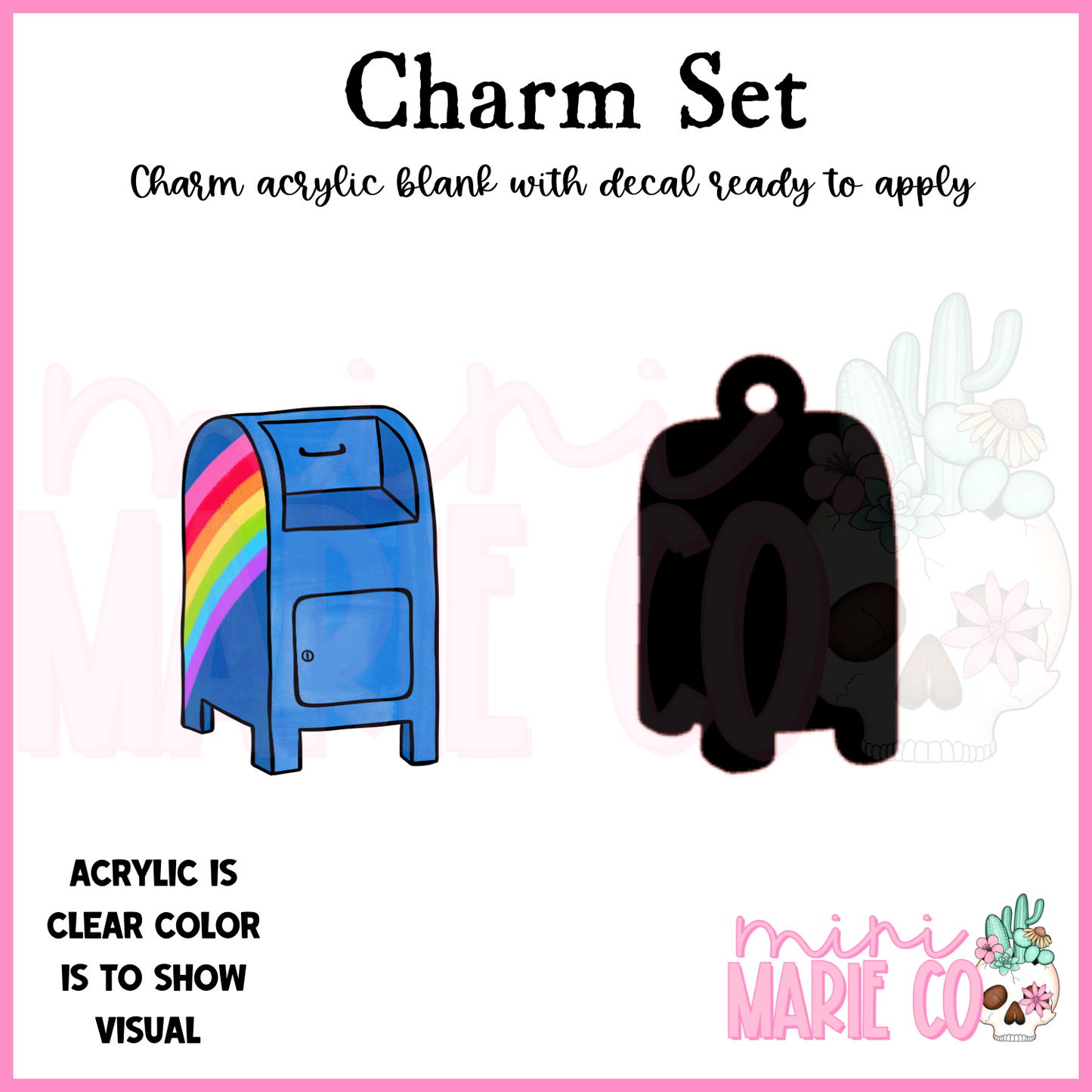 Mailbox Charm/Decal