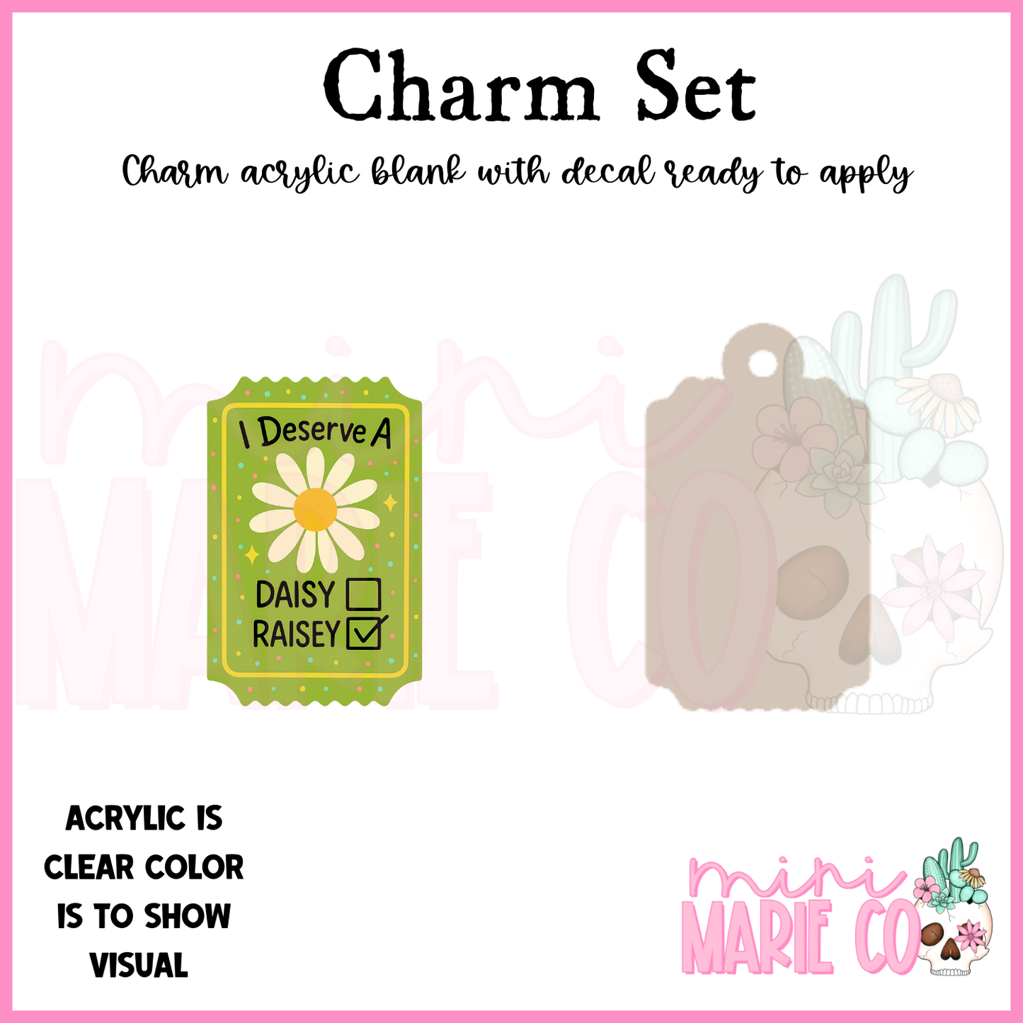 I need a Rasiey Charm/Decal