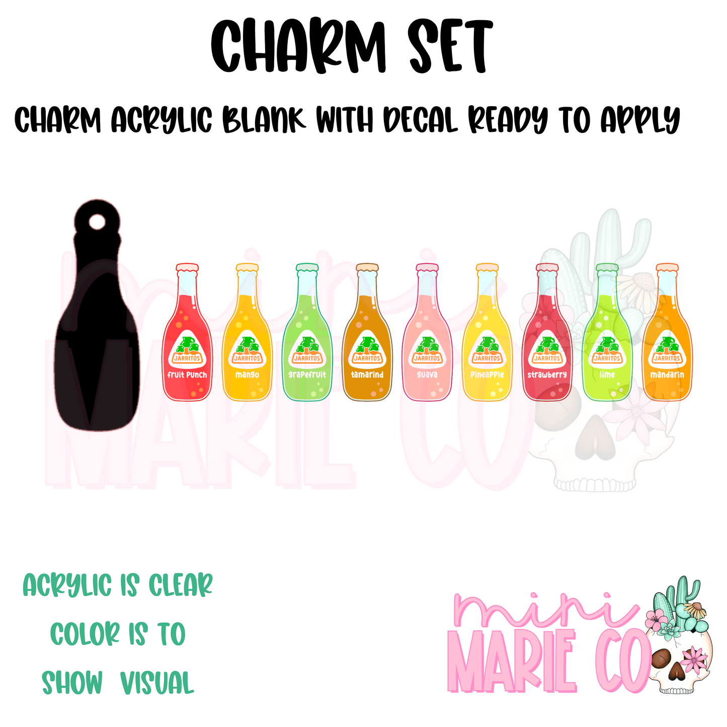Jarritos Charm/Decal