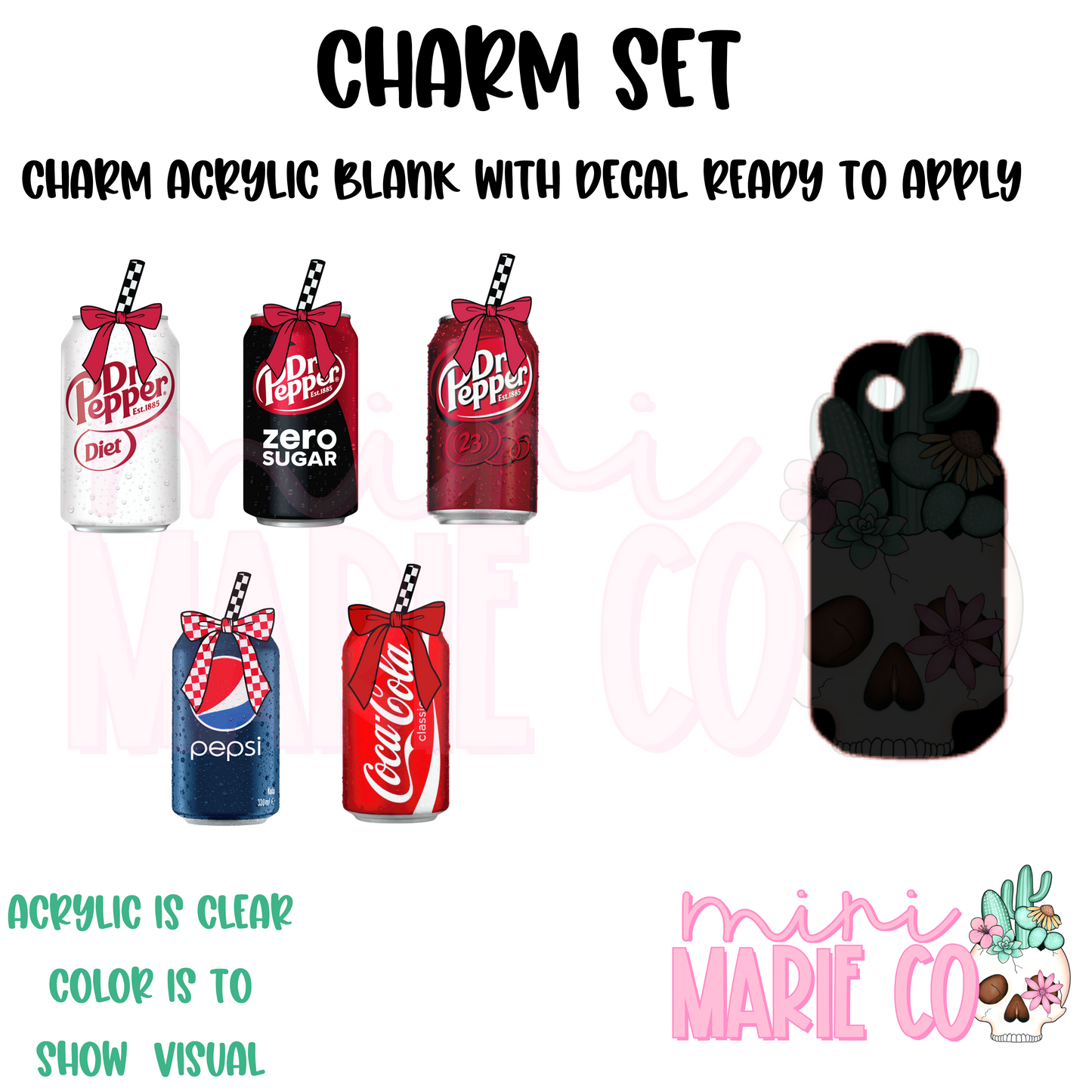 Sodies (Lots of Variations Options) Charm/Decal