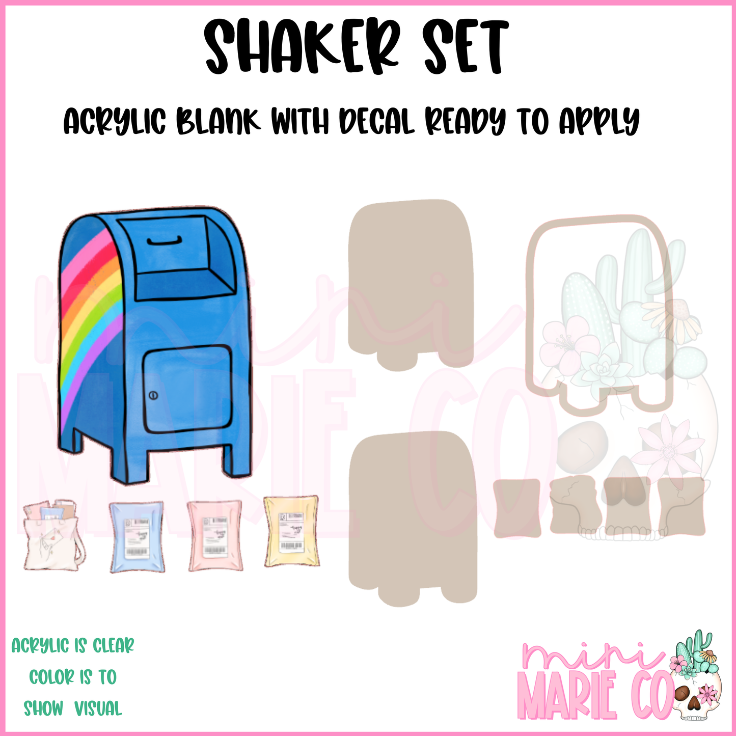 Mailbox Shaker Set