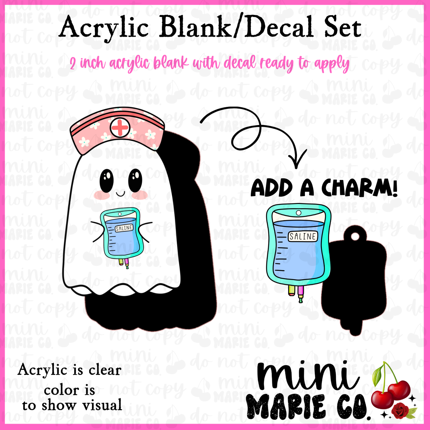 Saline Ghost Blank/Decal Set