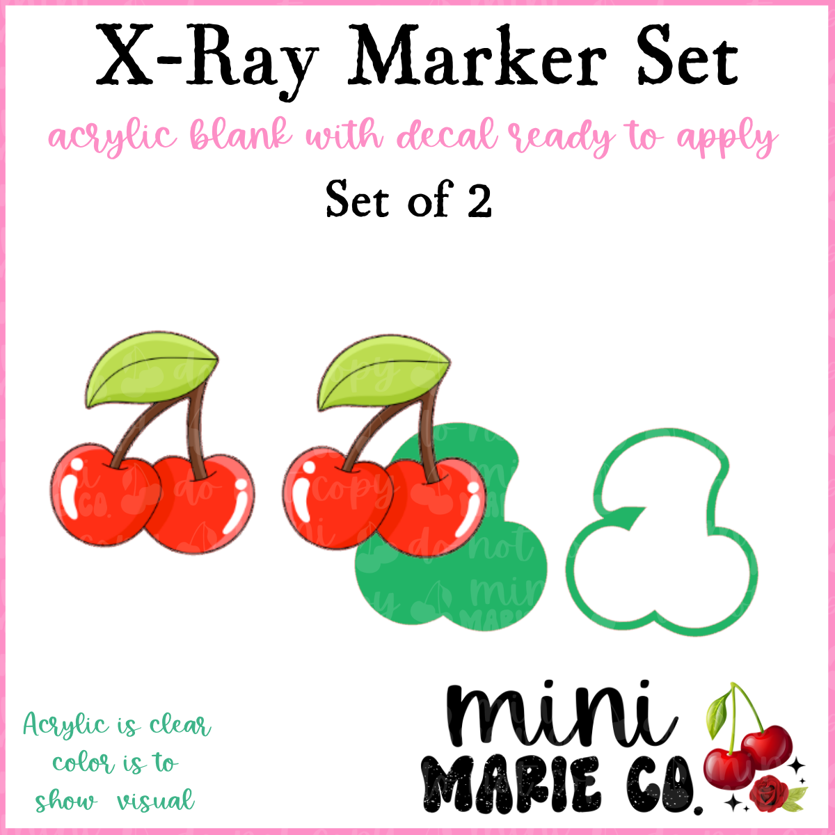 Cherry X-Ray Marker