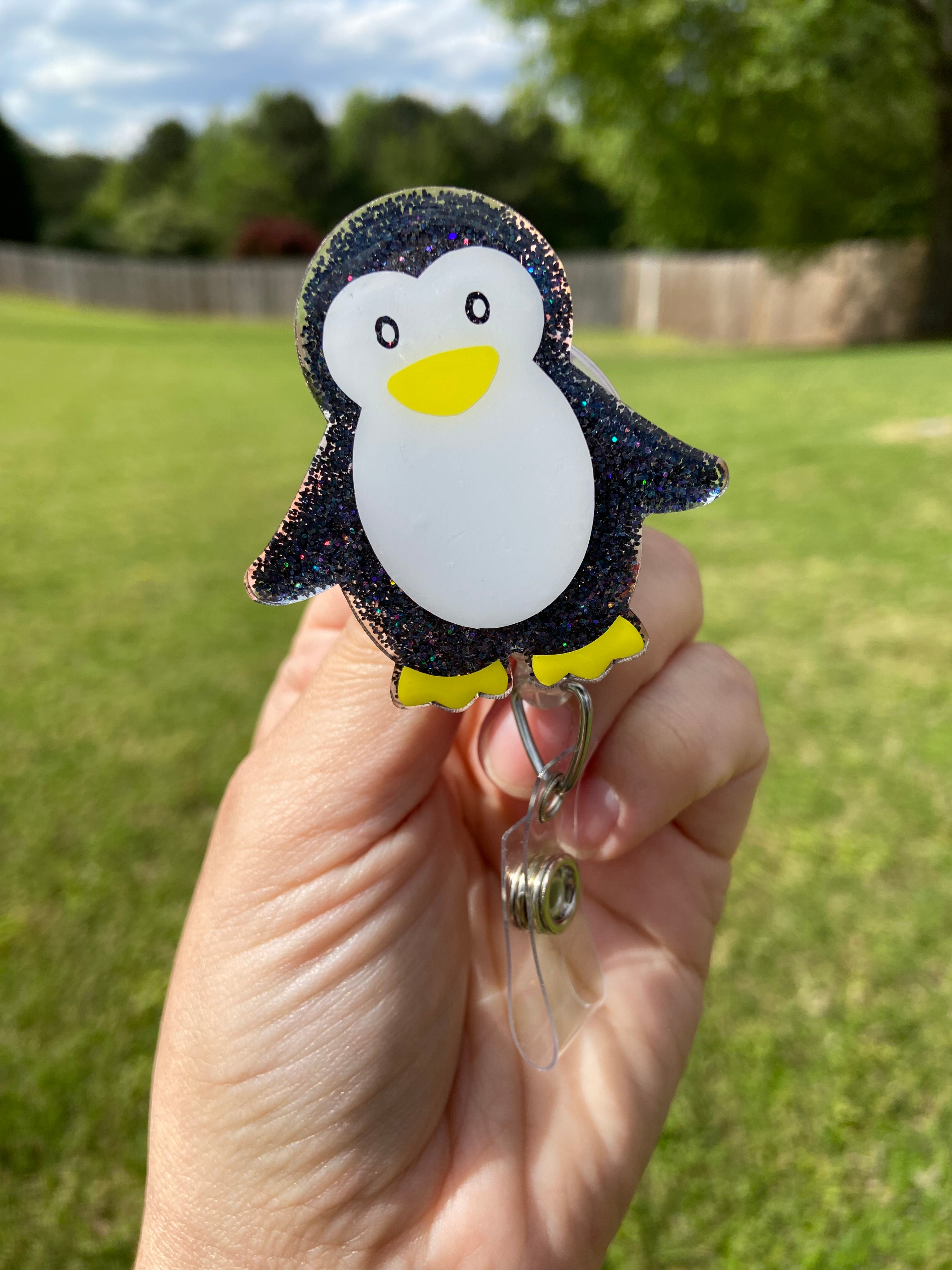 Penguin Badge Reel – Mini Marie CO.