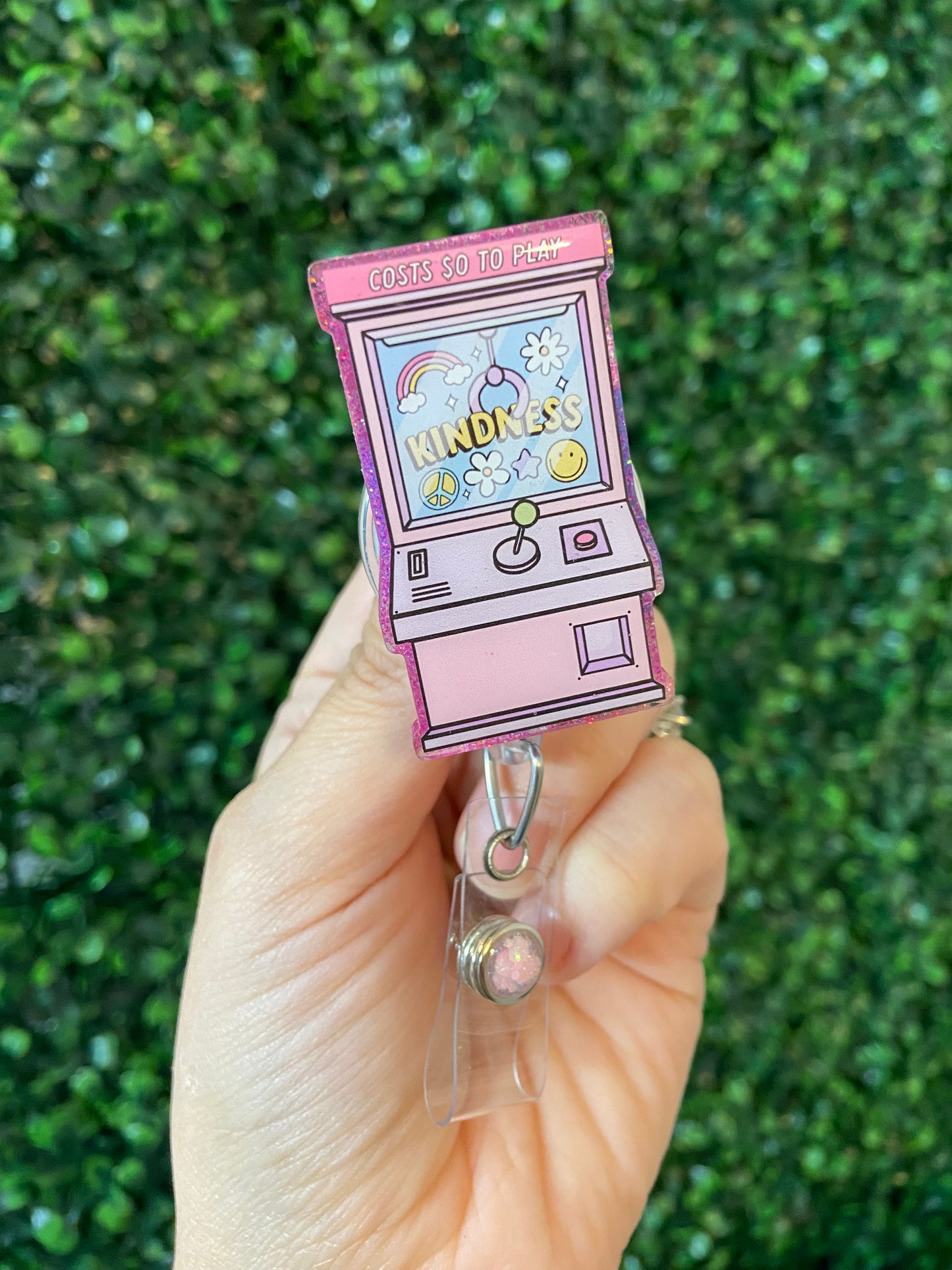 Claw Machine Kindness Badge Reel