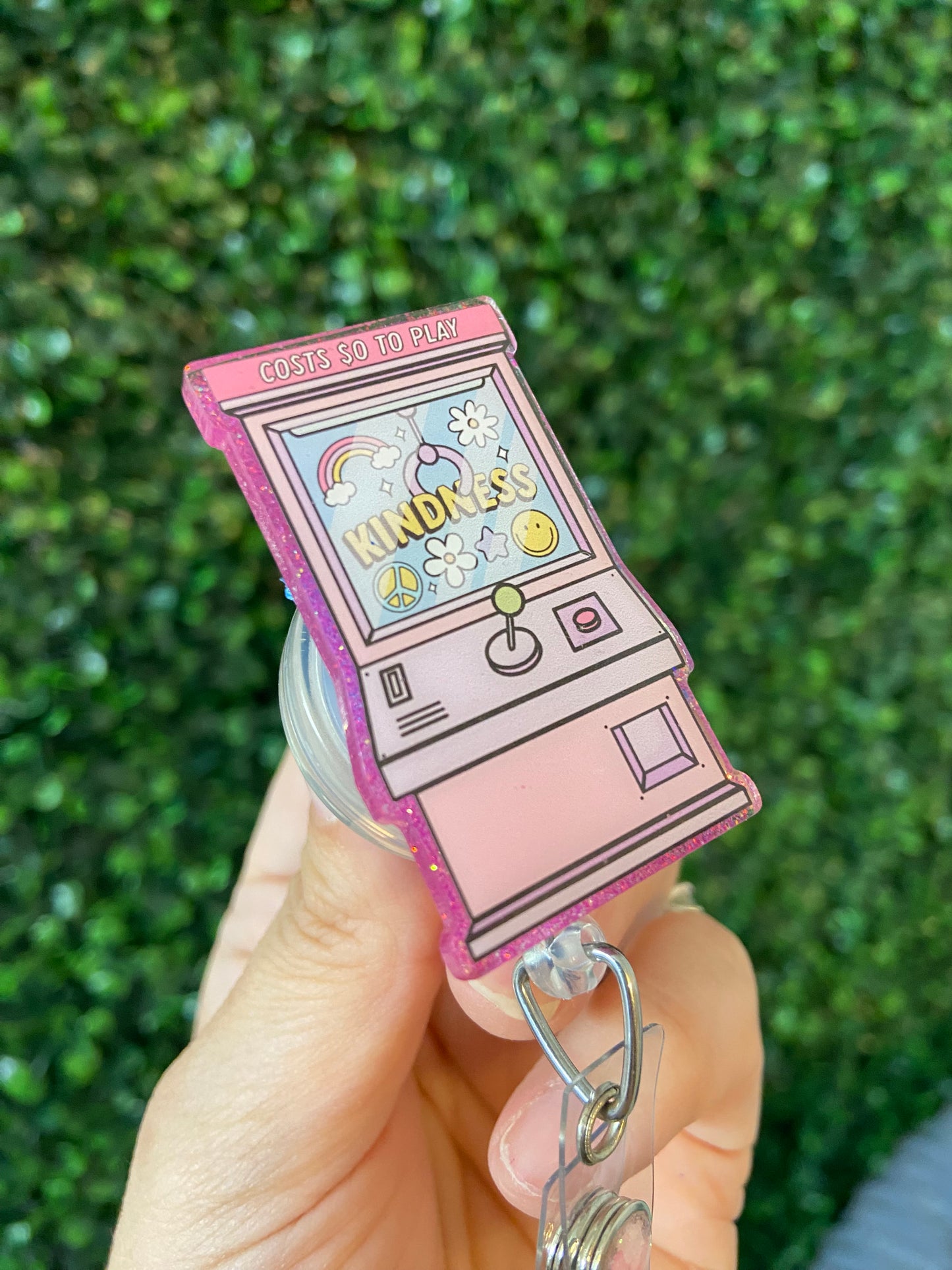 Claw Machine Kindness Badge Reel