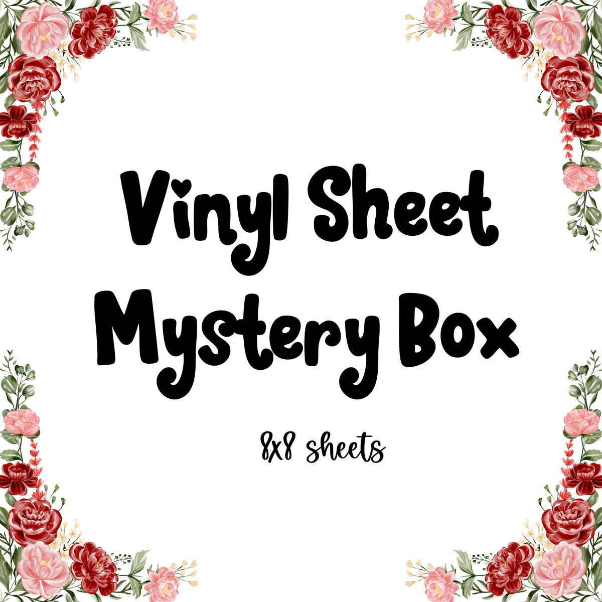 Vinyl Sheet Mystery Pack!