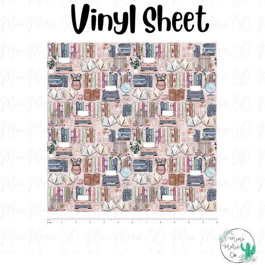 Beautiful Books Vinyl Sheet 12x12