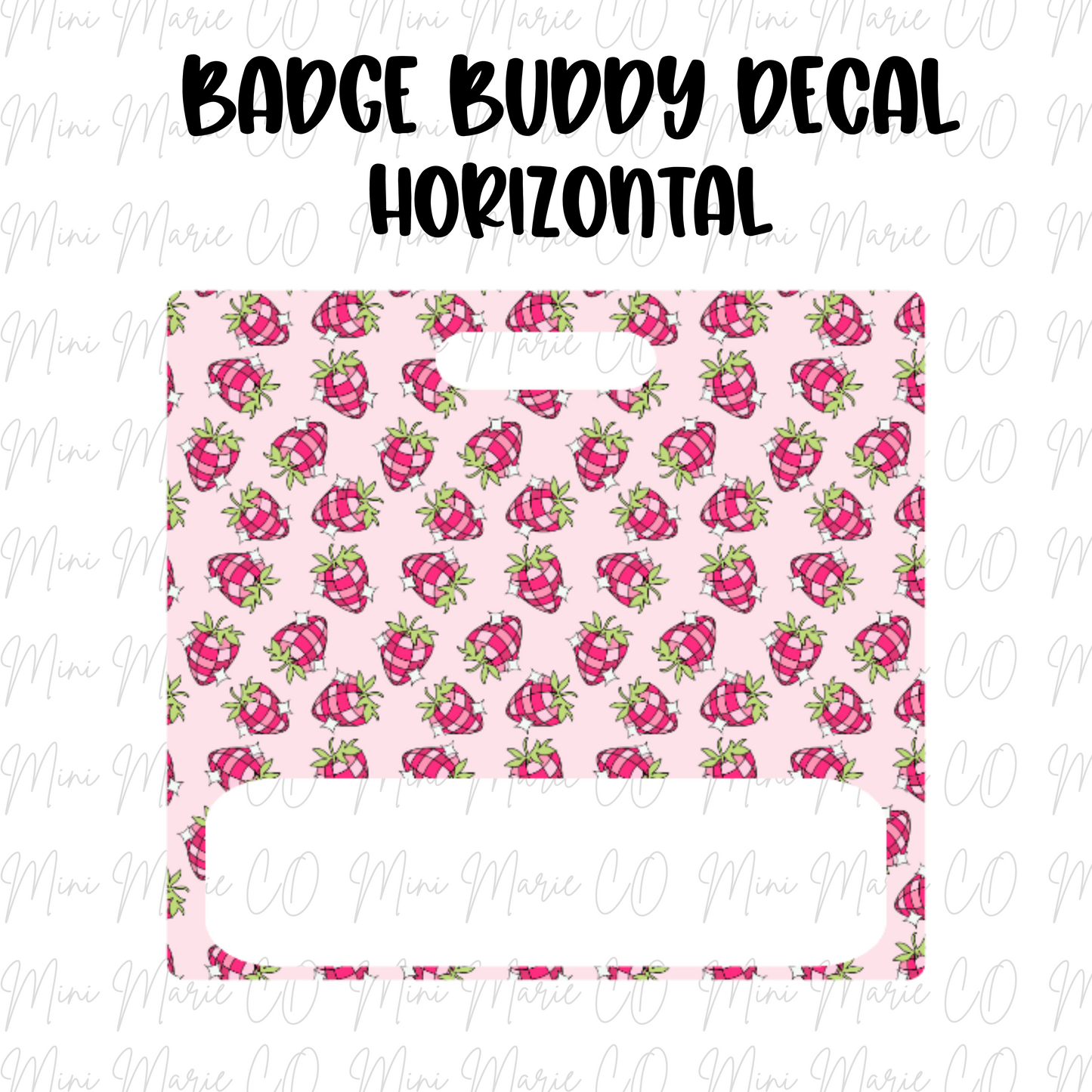 Disco Berry Badge Buddy Ready to Apply