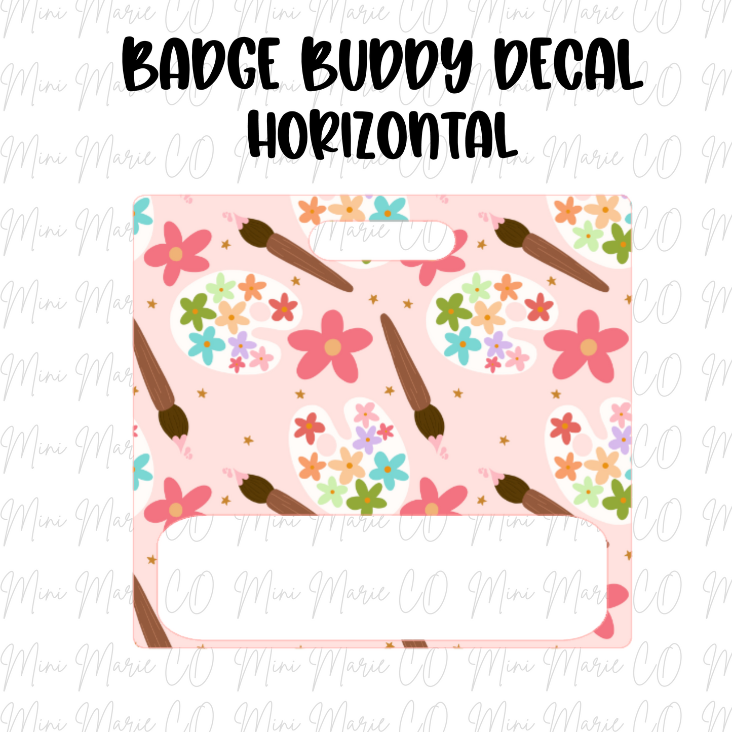 Art Palette Badge Buddy Ready to Apply