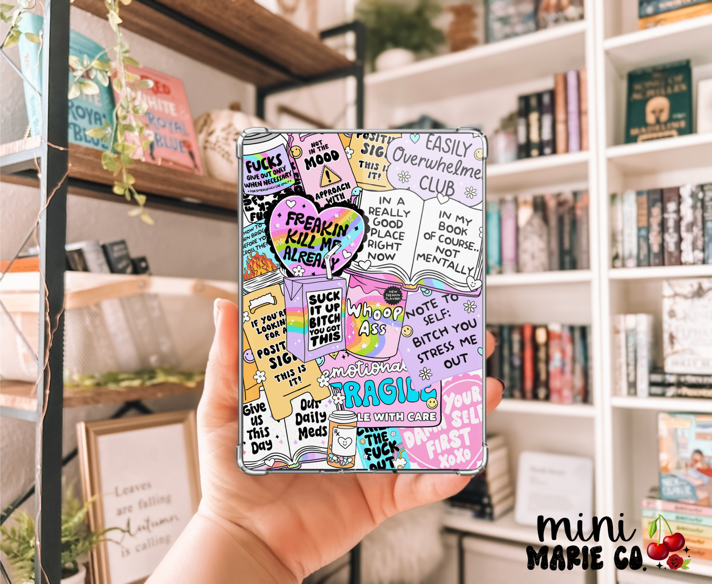 Sticker Collage Kindle Insert