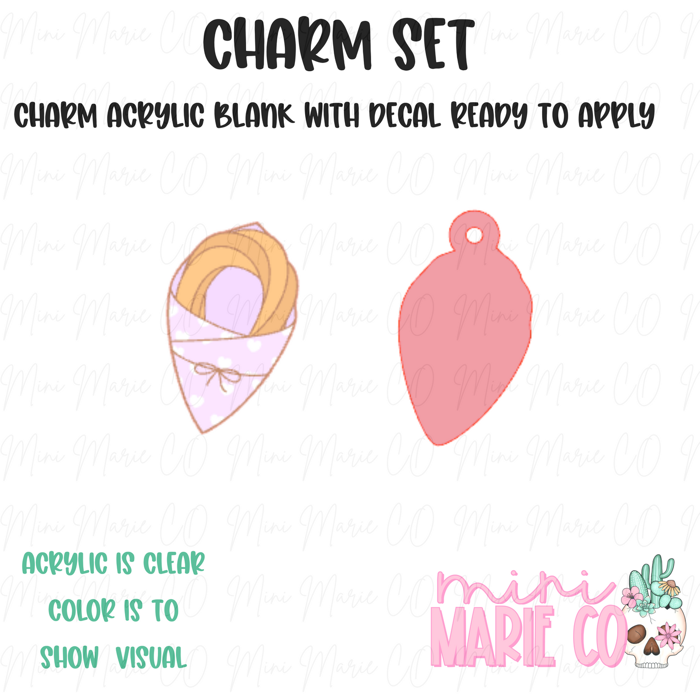 Cute Churro Charm/Decal