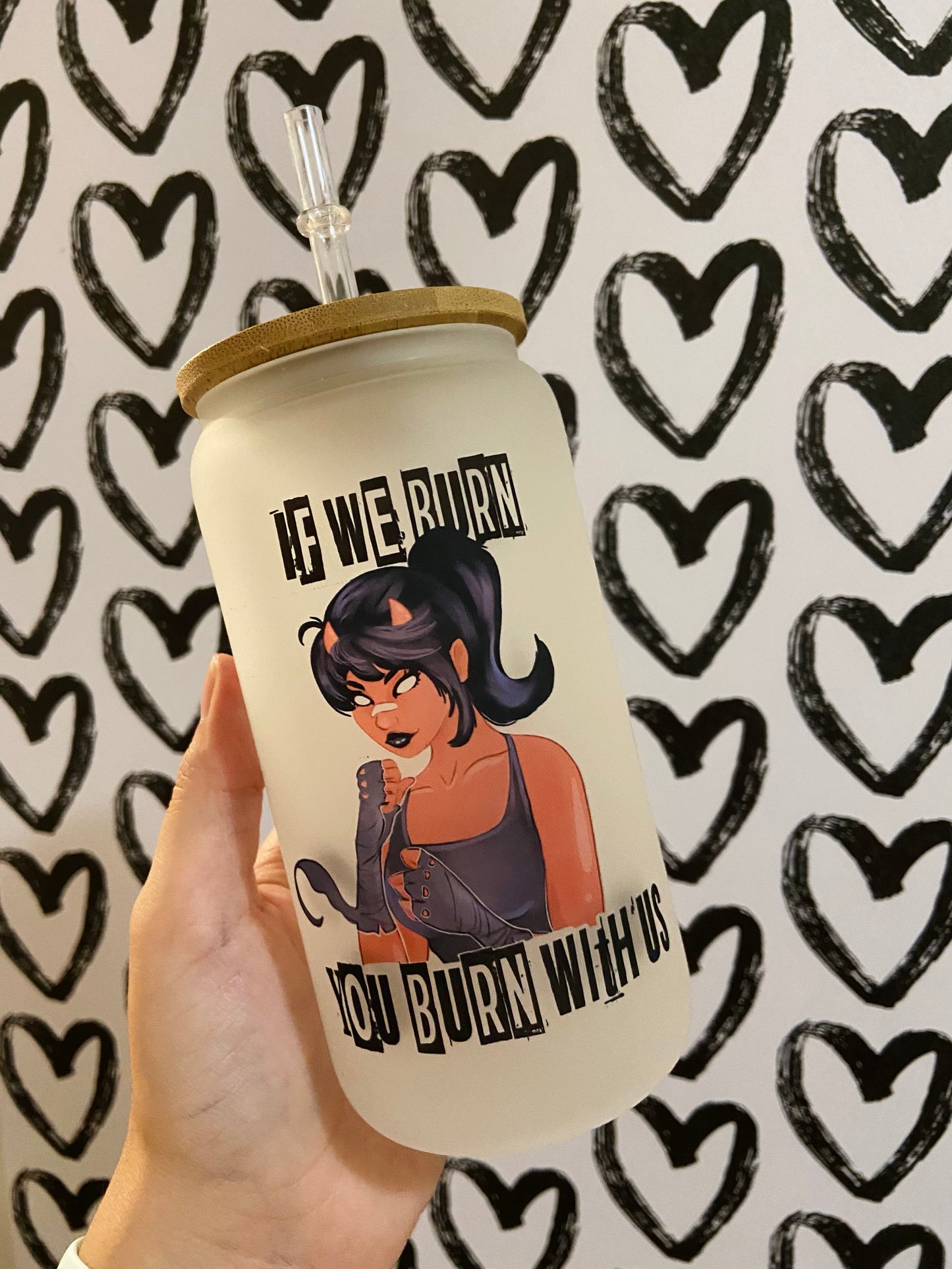 If we burn you burn with us