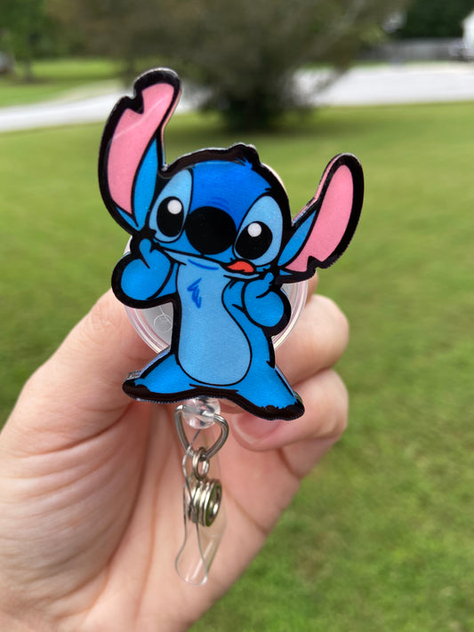 Blue Alien Badge Reel