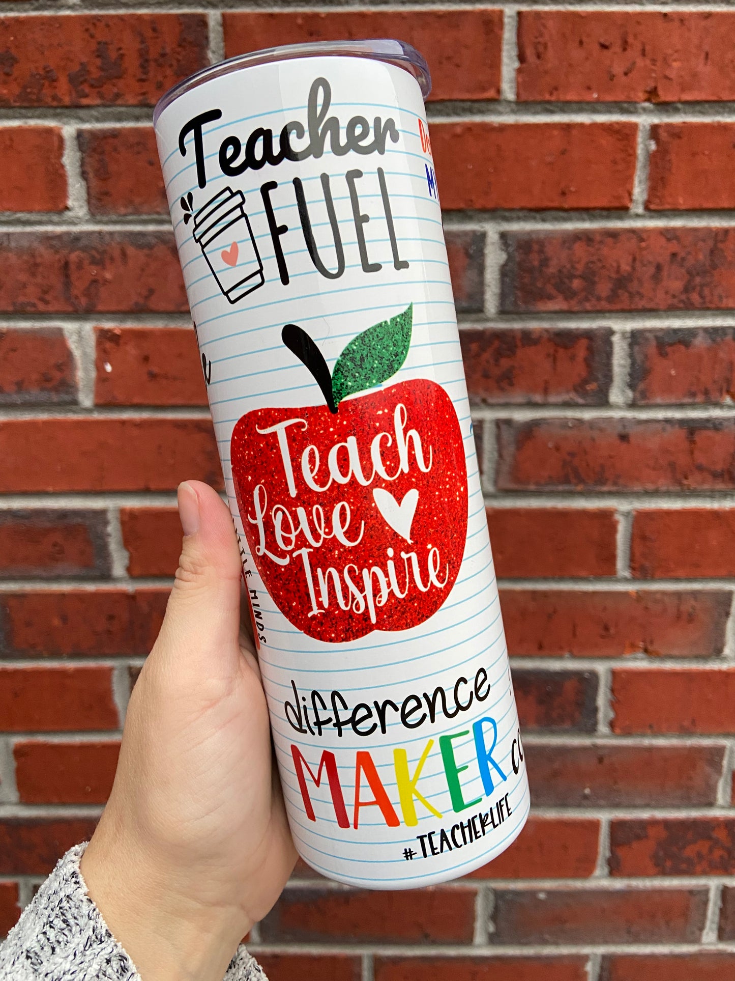 Teacher Full Wrap Tumbler / 20 ounces