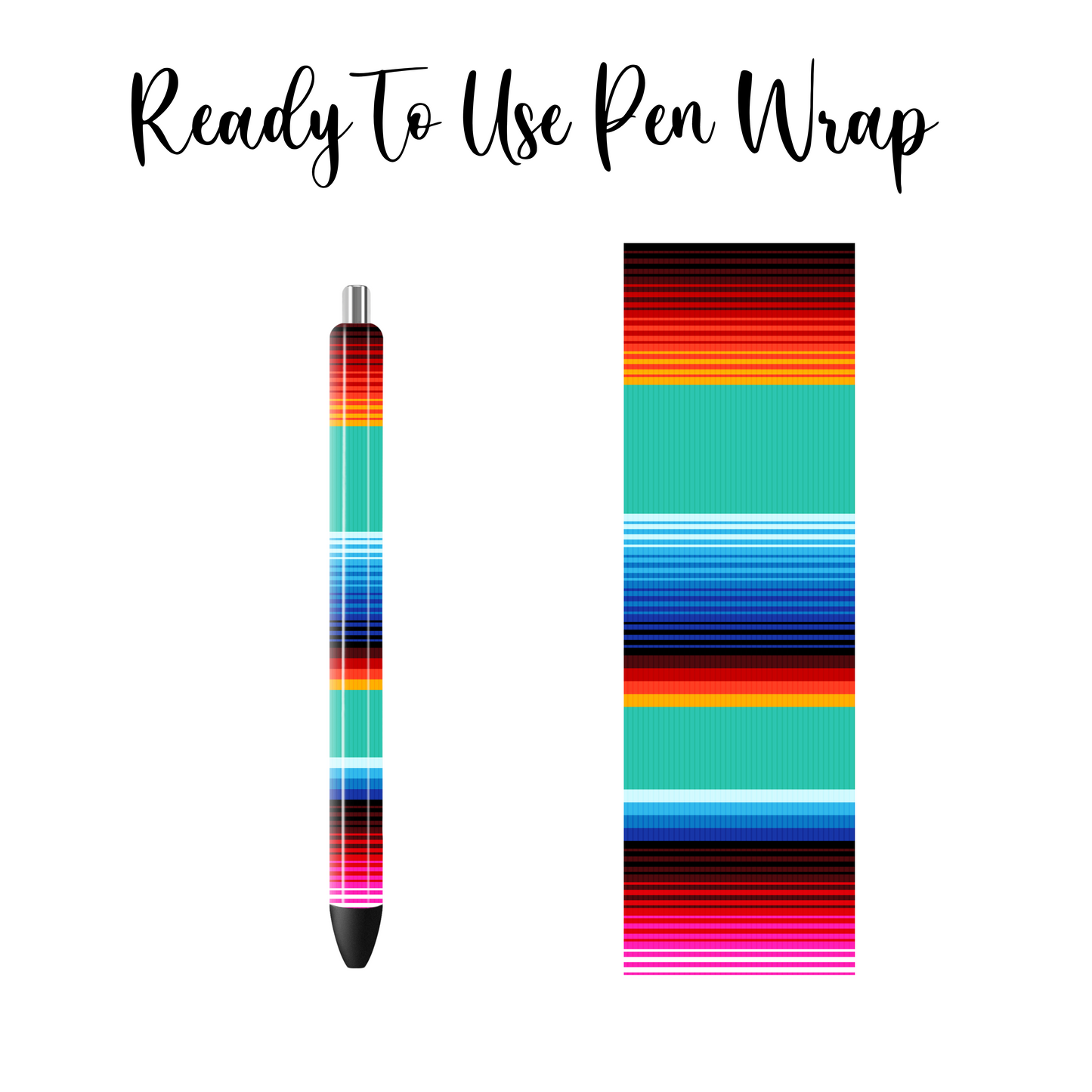 Serape Pen Wrap