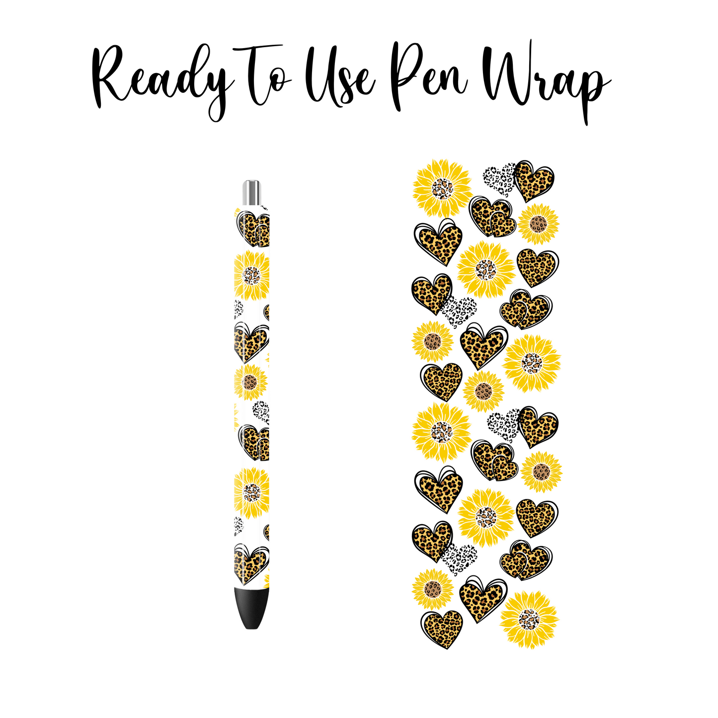 Sunflower Pen Wrap
