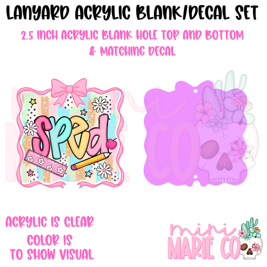 SPED Lanyard Set