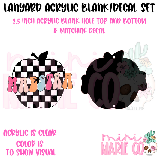 Maestra Lanyard Set