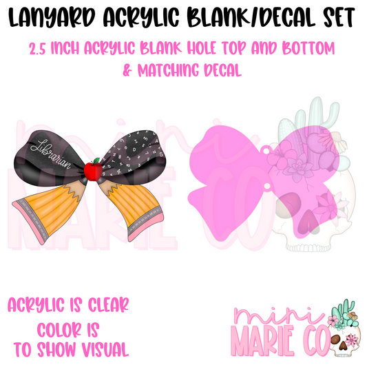 Librarian Lanyard Set