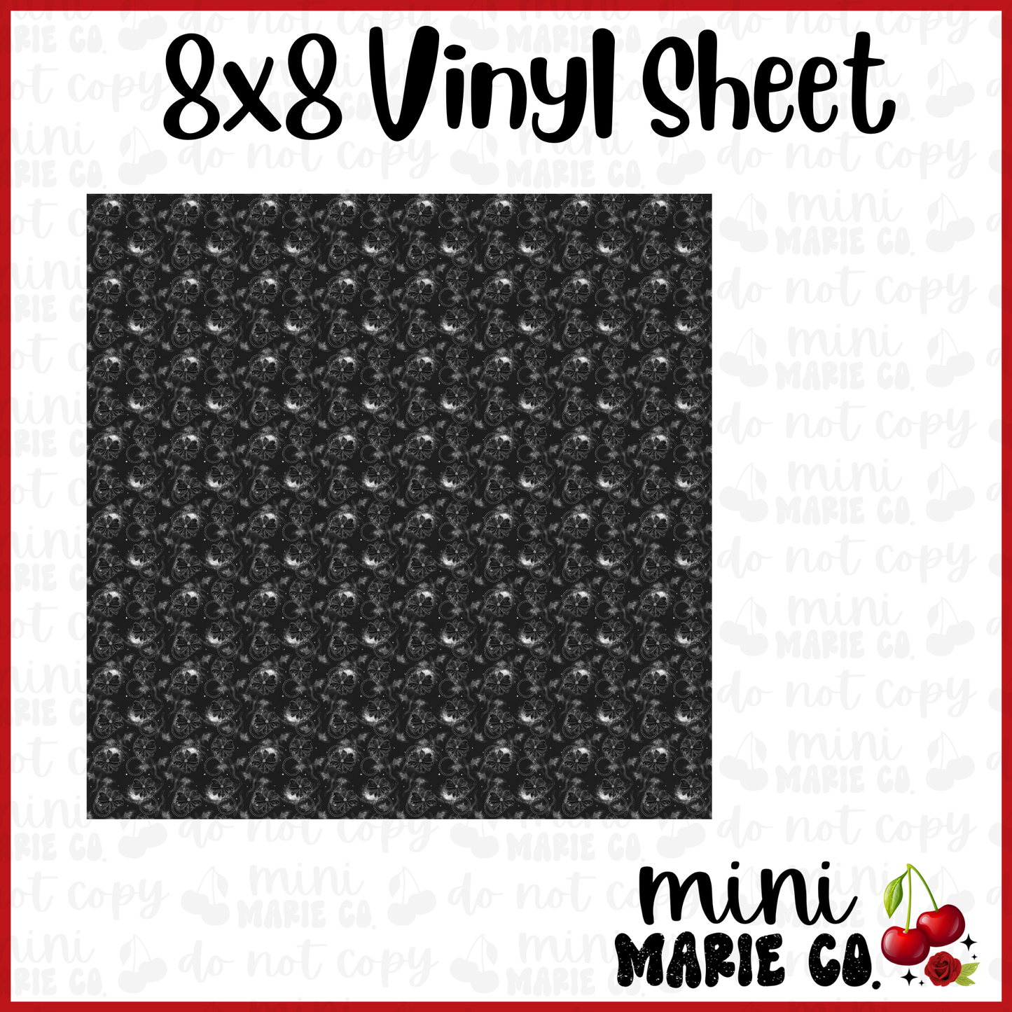 Dragons Vinyl Sheet 8x8