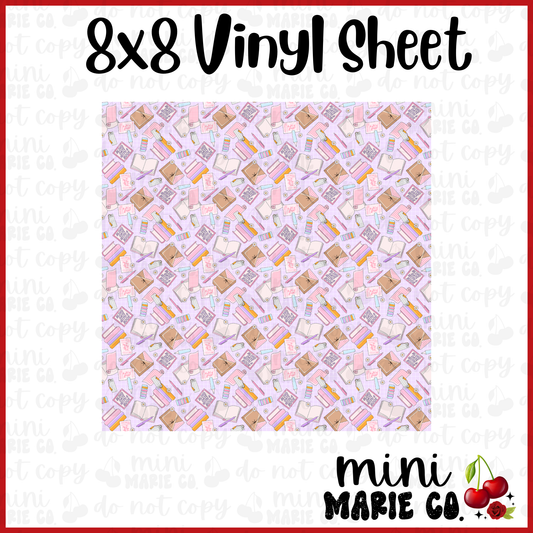 Book Blind Date Vinyl Sheet 8x8