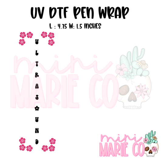 Ultrasound UV DTF Pen Wrap