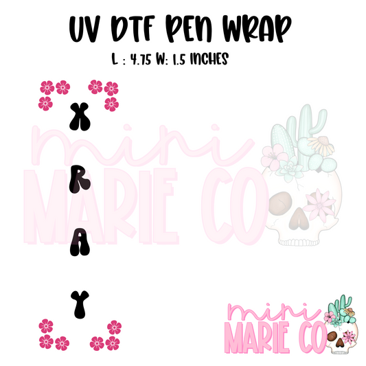 X-RAY UV DTF Pen Wrap
