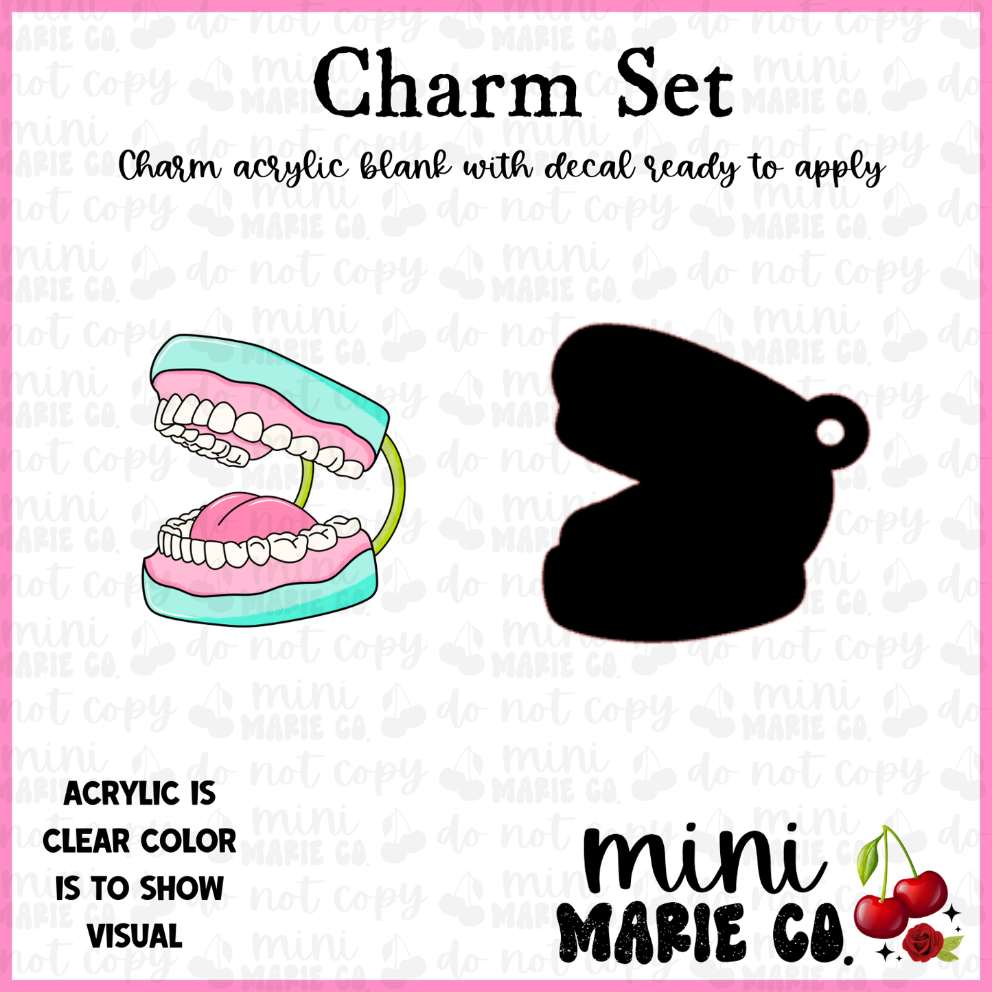 Mouth Charm/Decal