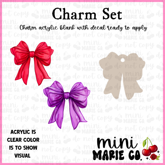 Bow Charm/Decal