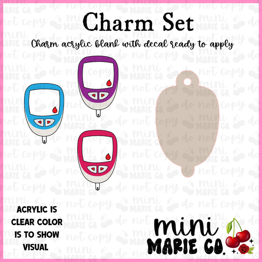 Glucometer Charm/Decal