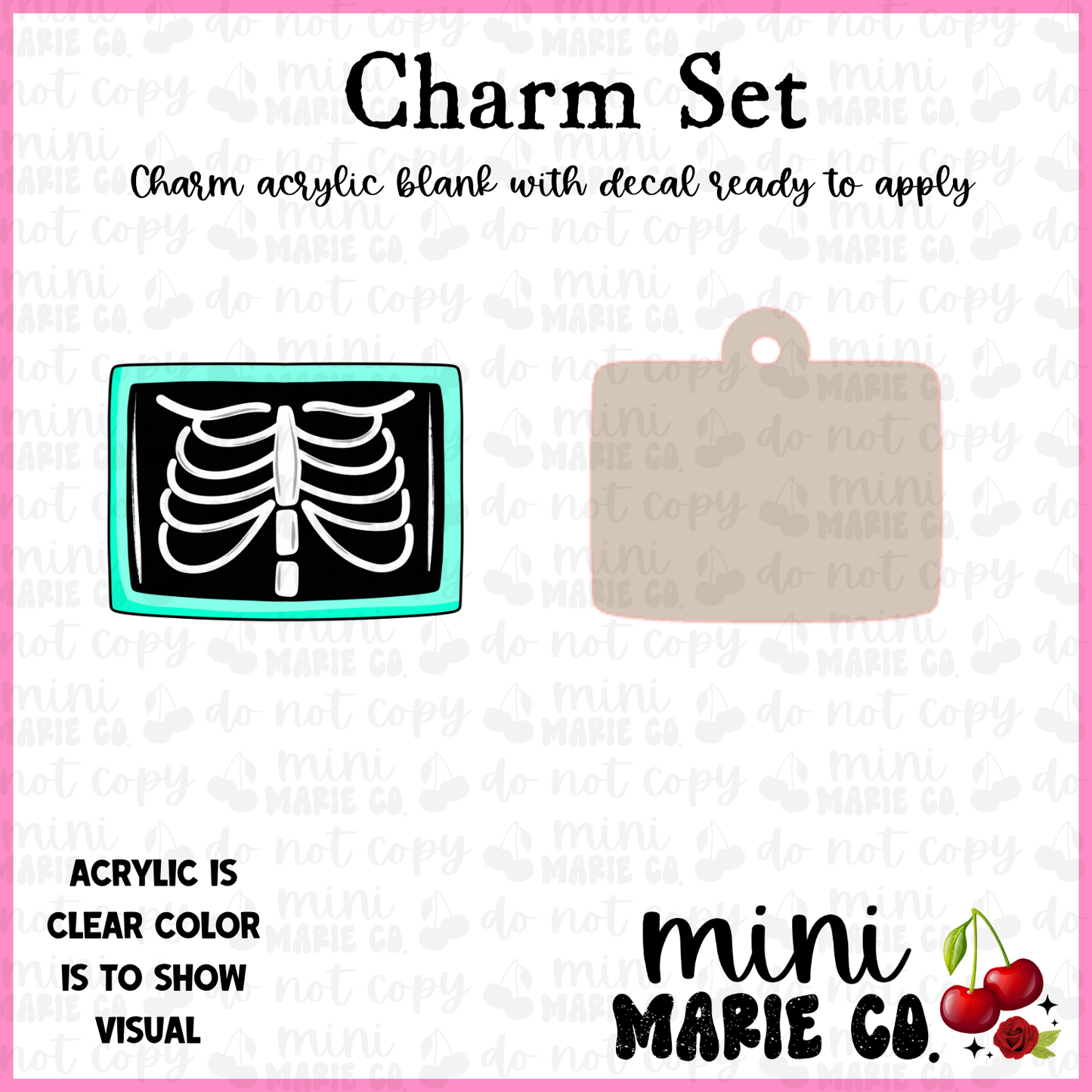 X-Ray Scan Charm/Decal