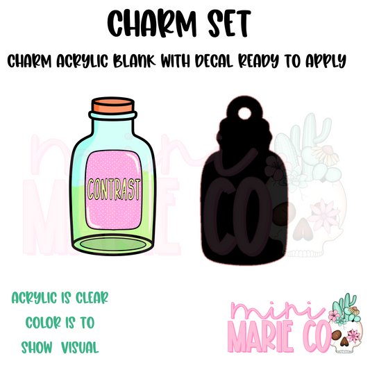 Contrast Radiology Charm/Decal