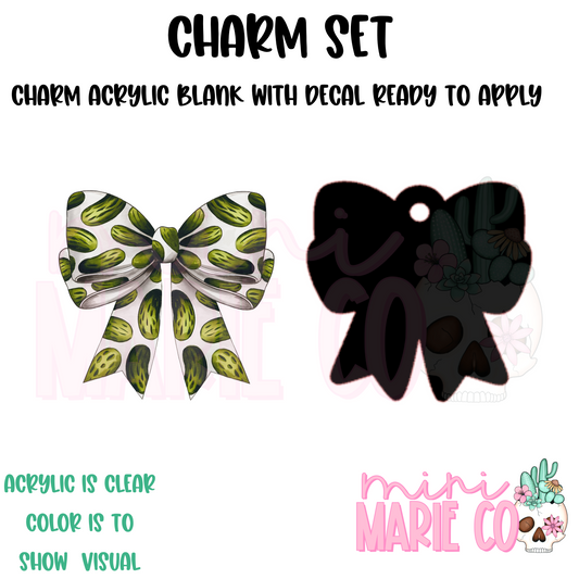Pickle Bow Charm/Decal