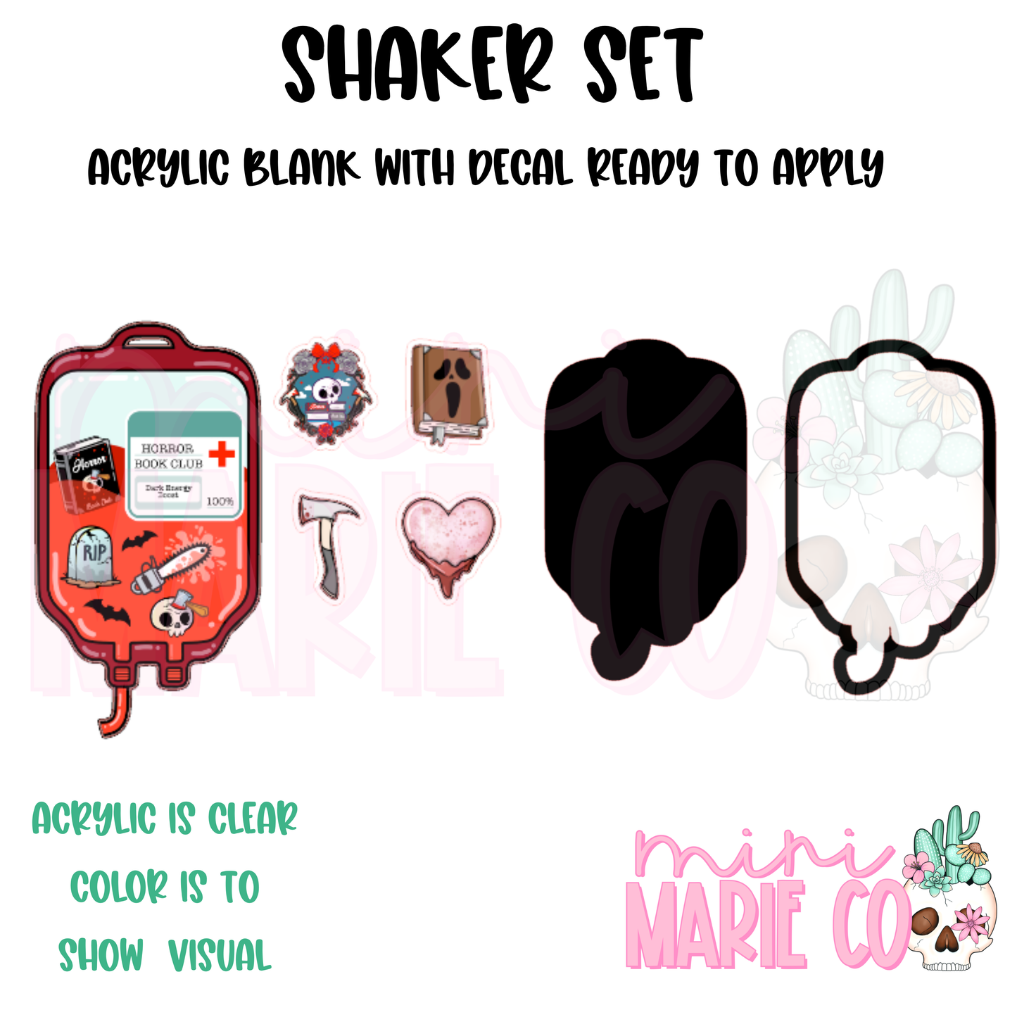 Book Iv Shaker Set (Lots of Options)