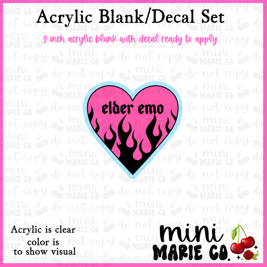 Elder Emo Blank/Decal Set