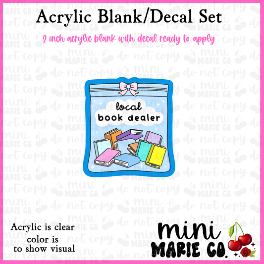 Local Book Dealer Blank/Decal Set