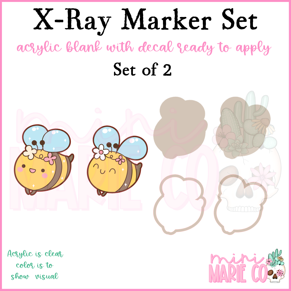 Honey Bee X-Ray Marker