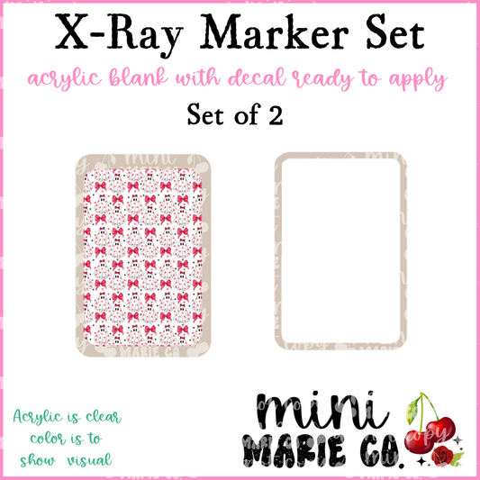 Heart Ghosties X-Ray Marker