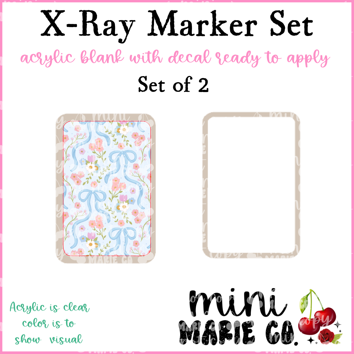 Regacy Bows X-Ray Marker