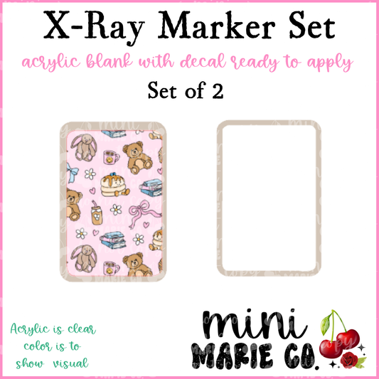 Girly Things X-Ray Marker