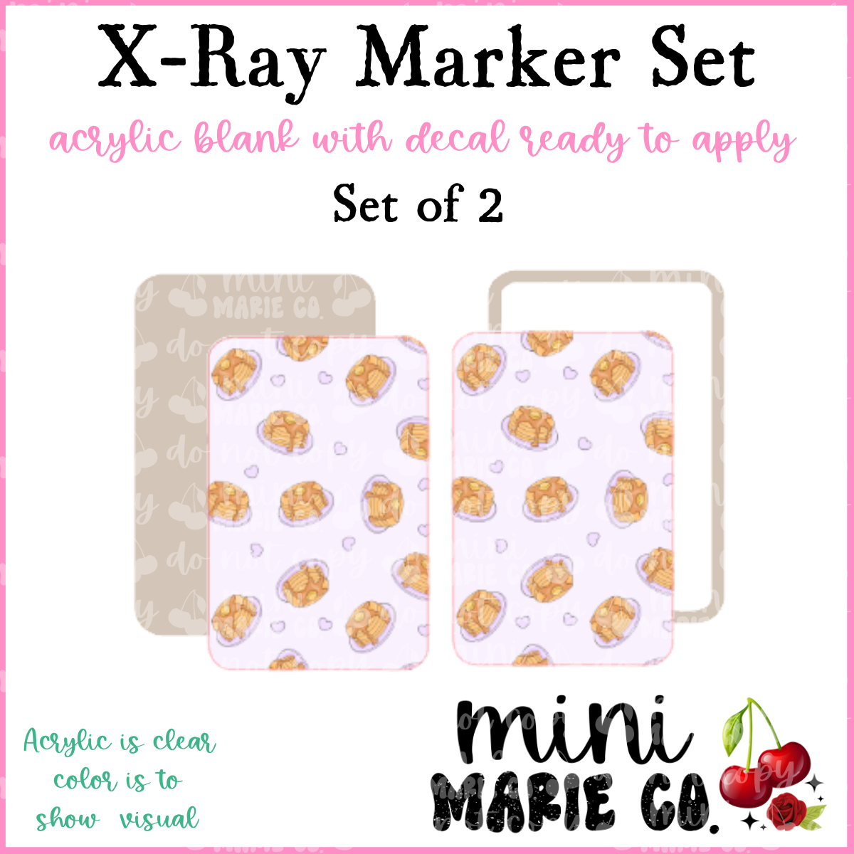Pancake X-Ray Marker