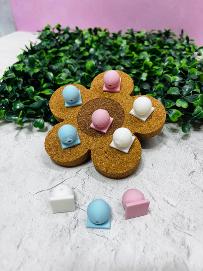 3D Printed Beads for Acrylic Flatbacks / Beadable Pen accessories