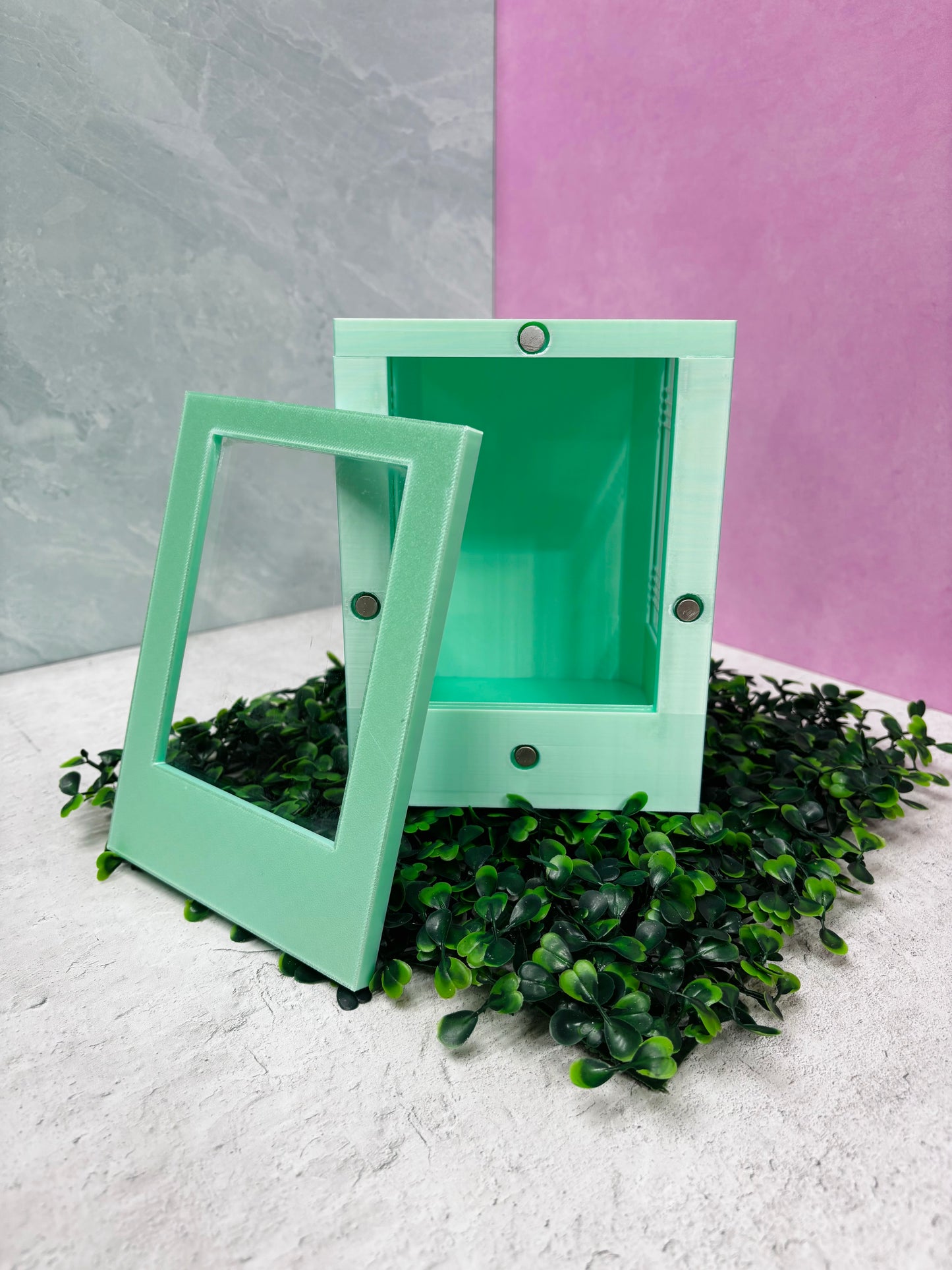 Mini Jumping Spider Enclosure- Front-Open Ventilated Spider House Terrarium