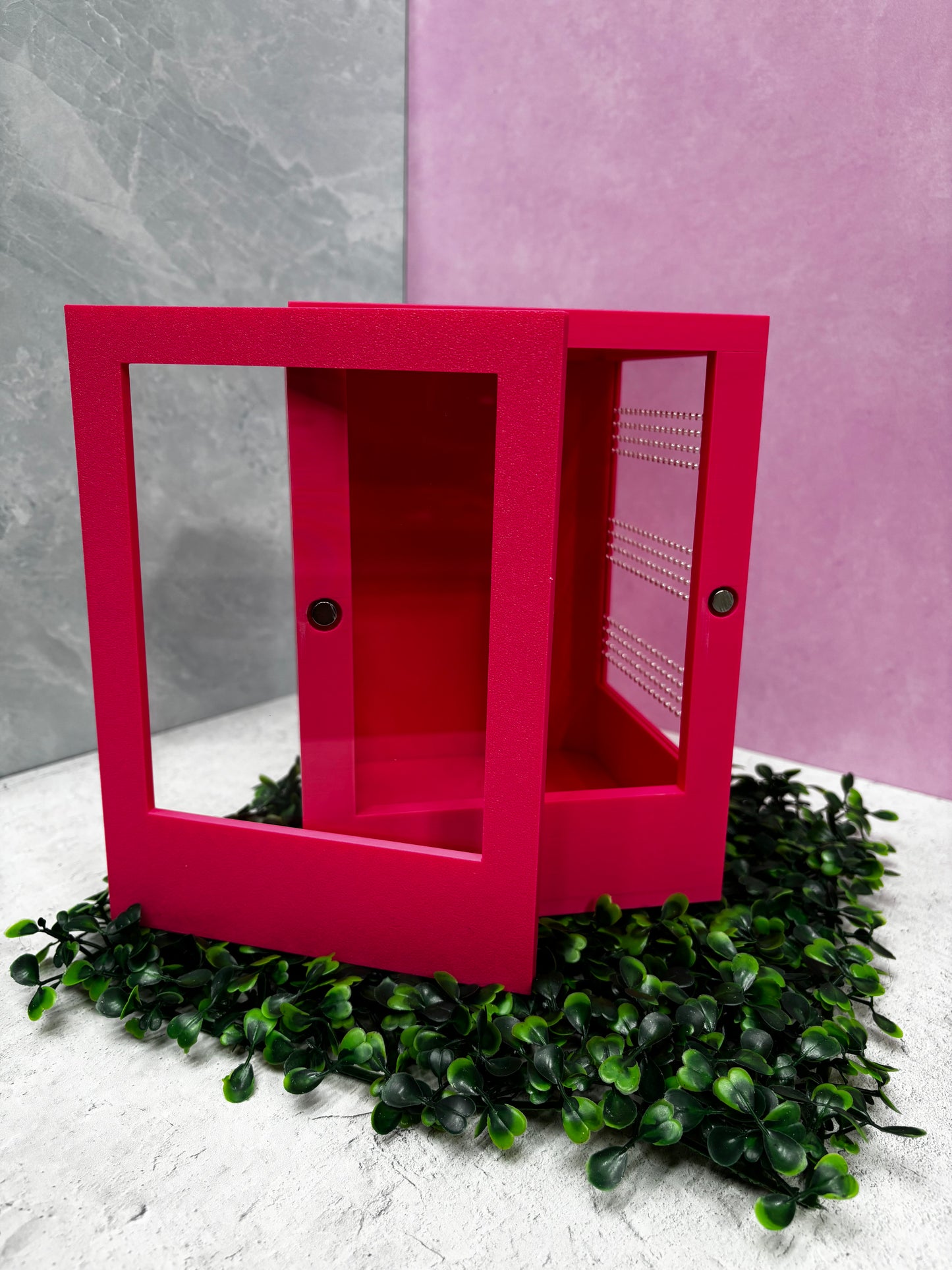 Large Jumping Spider Enclosure- Front-Open Ventilated Spider House Terrarium