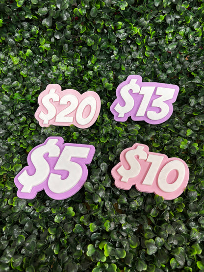 3D Printed Money Signs For Craft/Vendor Shows