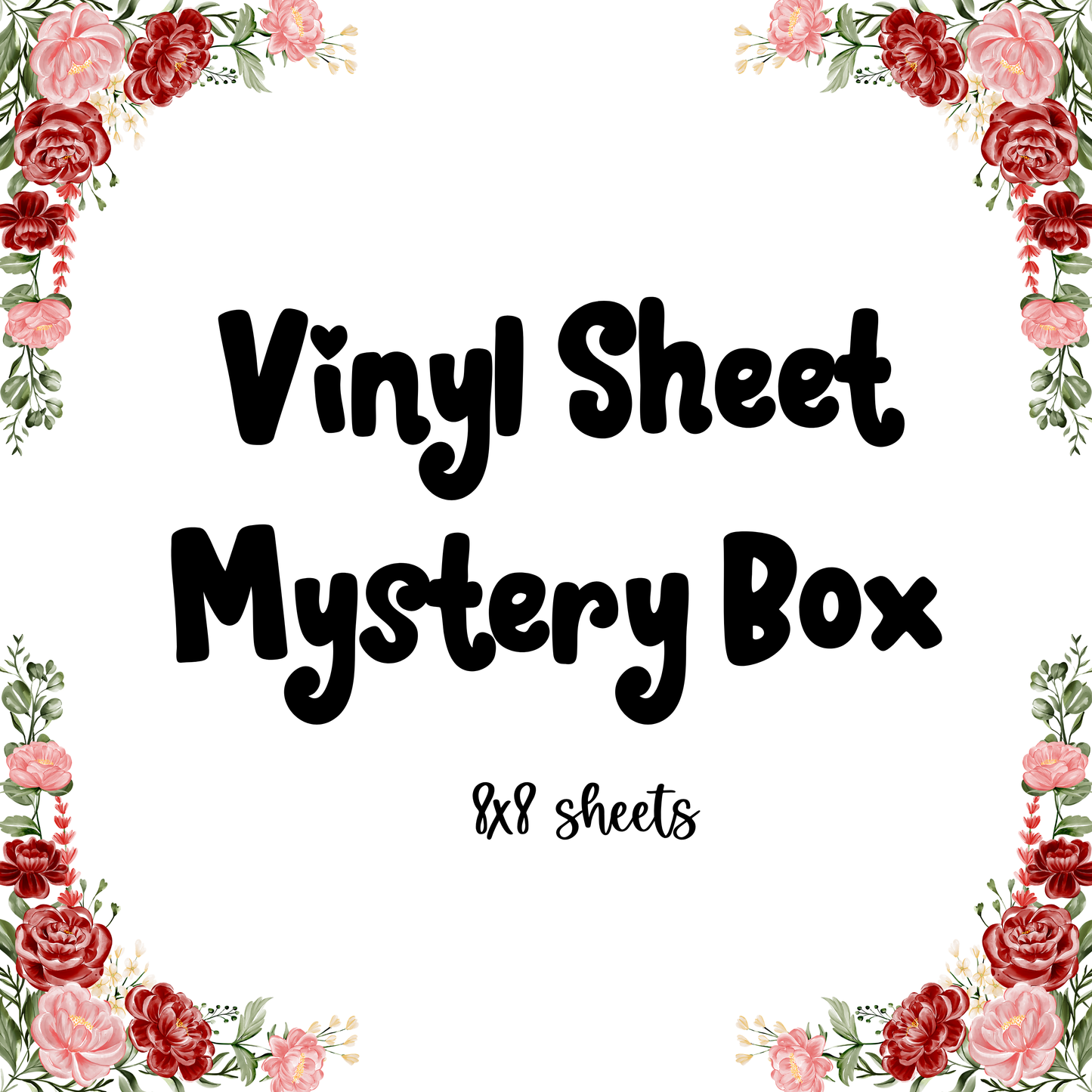 Vinyl Sheet Mystery Pack!